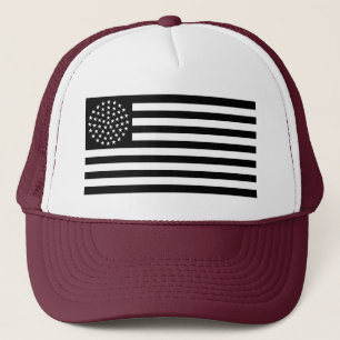 Sombrero para camioneros de bandera de Estados Uni