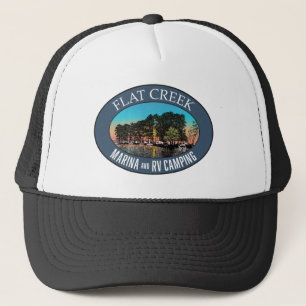 Sombrero para camioneros de camping Flat Creek y R
