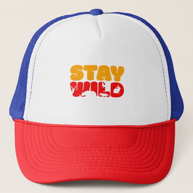 Sombrero para camioneros de diseño básico de Stay  (Anverso)