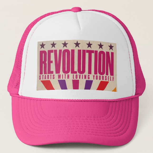 Sombrero para camioneros de la Revolución del Orgu (Anverso)