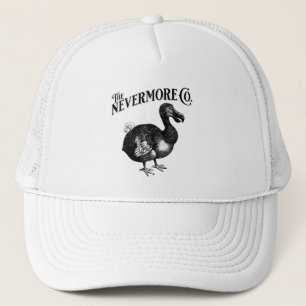 Sombrero para camioneros de pájaro Nevermore Dodo