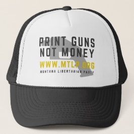 Sombrero para camioneros de papel de MTLP