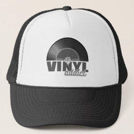 Sombrero para camioneros de vinyl de 45 RPM retro