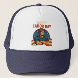 Sombrero para camioneros deportivos del Día del Tr