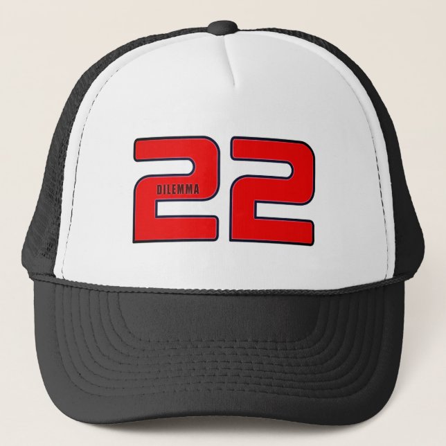 Sombrero para camioneros Dilemma-22 (Anverso)