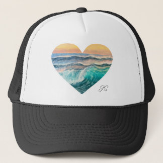 Sombrero para camioneros Heart Ocean
