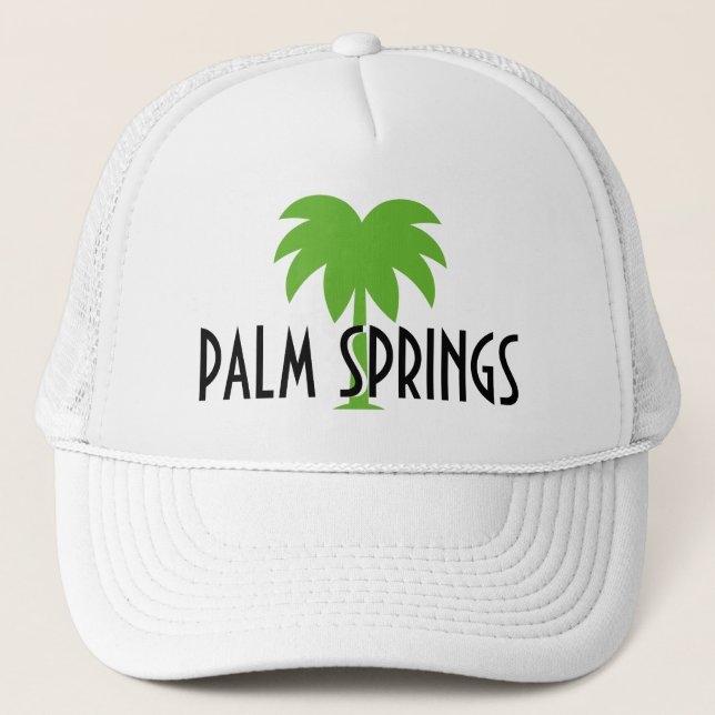 sombrero para camioneros Palm Springs (Anverso)