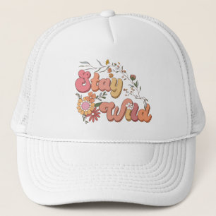 Sombrero para camioneros retro de la tipografía de