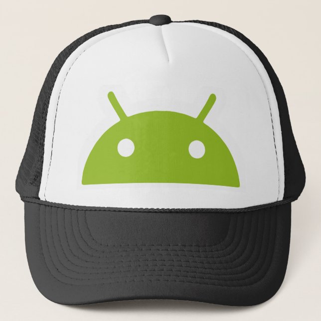 Sombrero para camiones Android Peeking (Anverso)