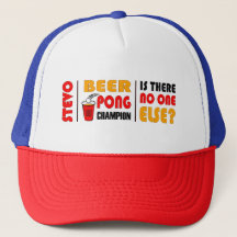 Sombrero para camiones Beer Pong Champ