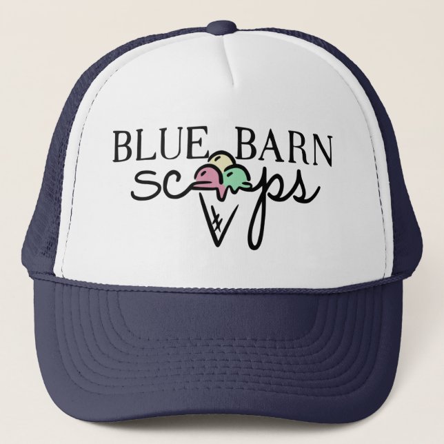 Sombrero para camiones Blue Barn Scoops (Anverso)