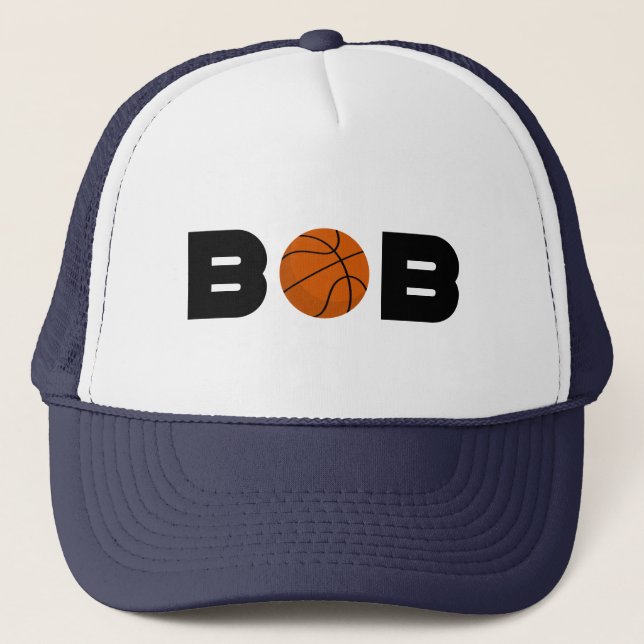 Sombrero para camiones Bob Basketball (Anverso)