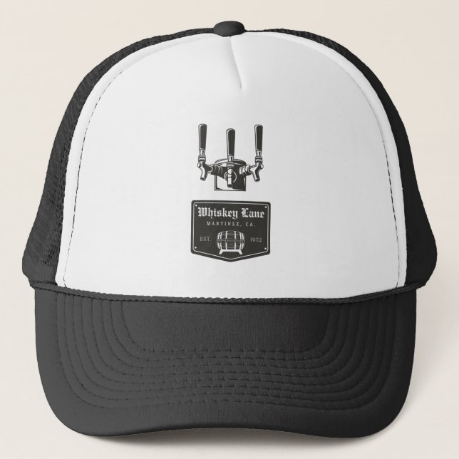 Sombrero para camiones con el logotipo de Whiskey  (Anverso)