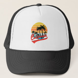Sombrero para camiones de la cola del atardecer de