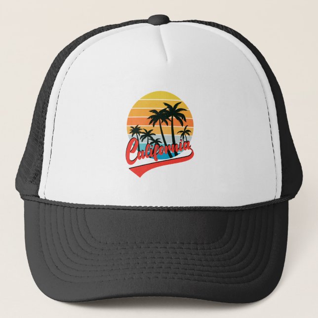 Sombrero para camiones de la cola del atardecer de (Anverso)