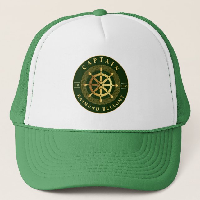 Sombrero para camiones de naves de oro (Anverso)