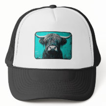 Sombrero para camiones Highland Cow, Sombrero para