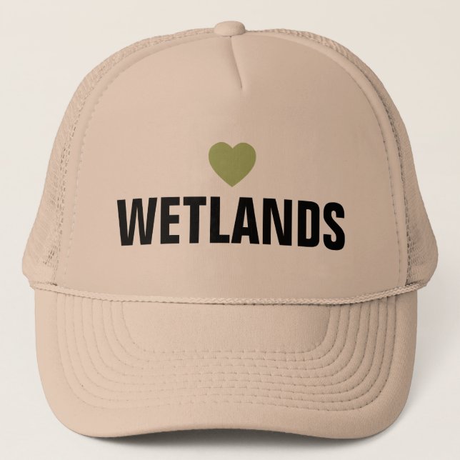 Sombrero para camiones Love Wetlands™ (Anverso)