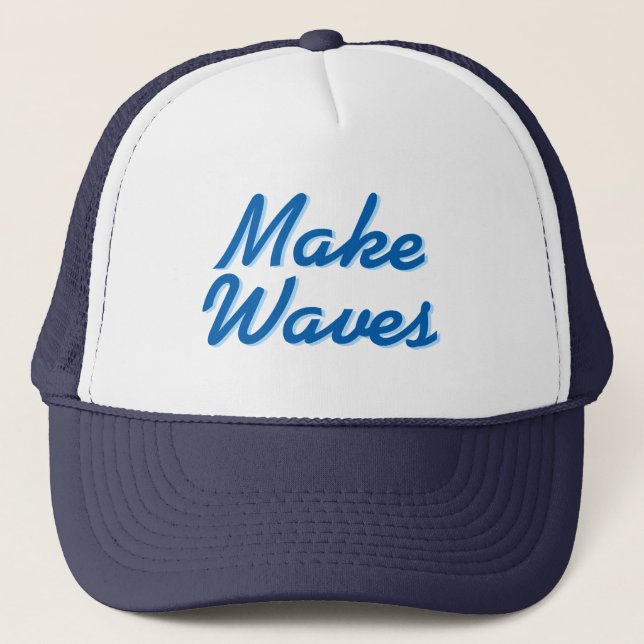 Sombrero para camiones Make Waves (Anverso)