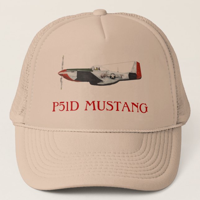 Sombrero para camiones Mustang p51d (Anverso)