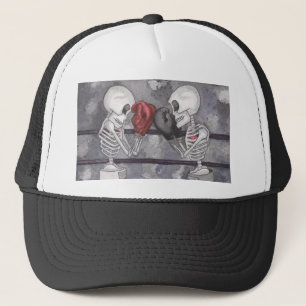 Sombrero para camiones Skeleton de boxeo