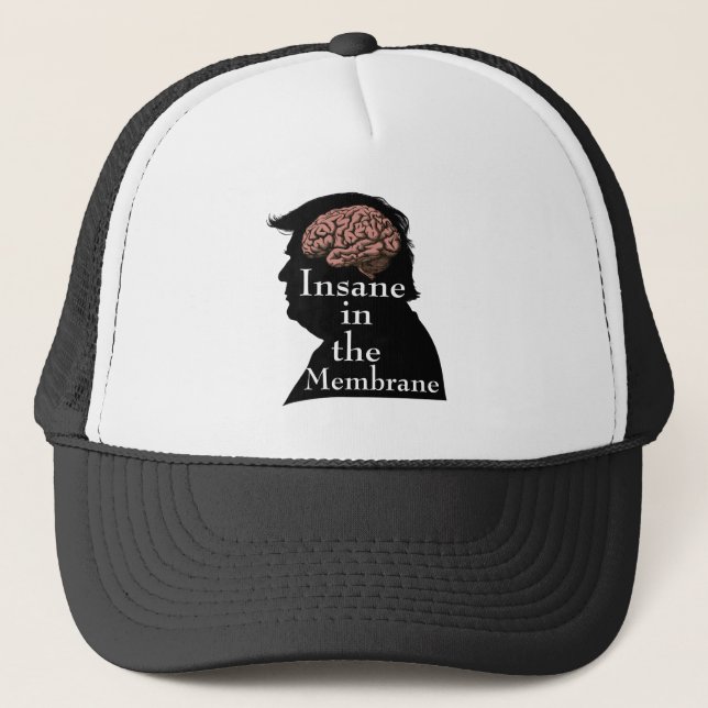 Sombrero para camiones Trump/Insane (Anverso)