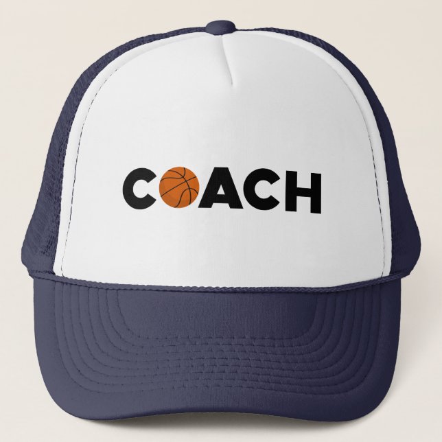 Sombrero para entrenador de básquetbol (Anverso)