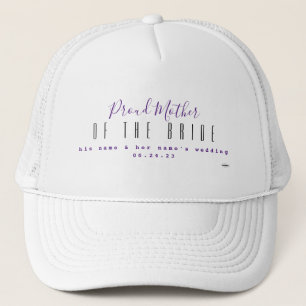 Sombrero personalizado para la Madre de la Novia H