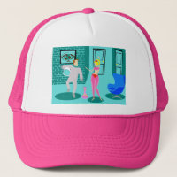 Sombrero Retro Magico Genie Trucker