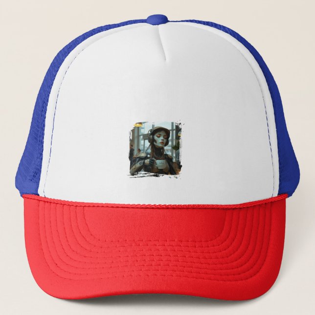sombrero robot lady (Anverso)