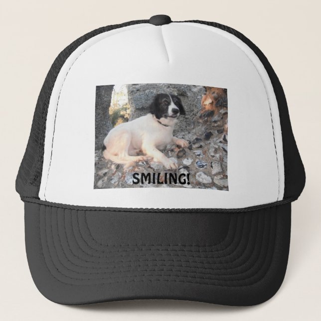 Sombrero Sprollie Visitando Castillo Sonriendo (Anverso)