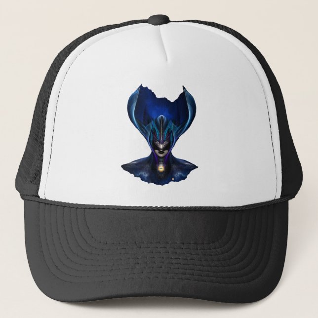 Sombrero Taidushan Sai Shadow Blue Trucker (Anverso)