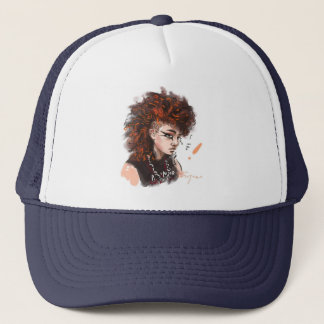 Sombrero Trucker De Caracteres Ilustrado Y Elegant