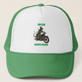 Sombrero zombi irlandés Hooligan Trucker