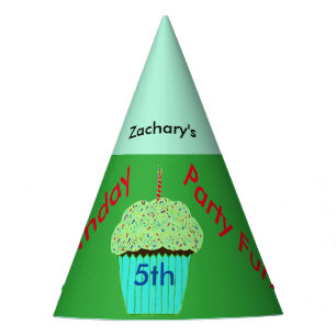 Sombreros de cumpleaños personalizados de pastelit