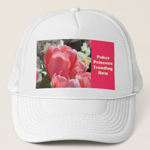 Sombreros de Princesa de Póquer de Moda Ahora Rosa