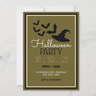 Sombreros y Bats, Fiesta de Halloween