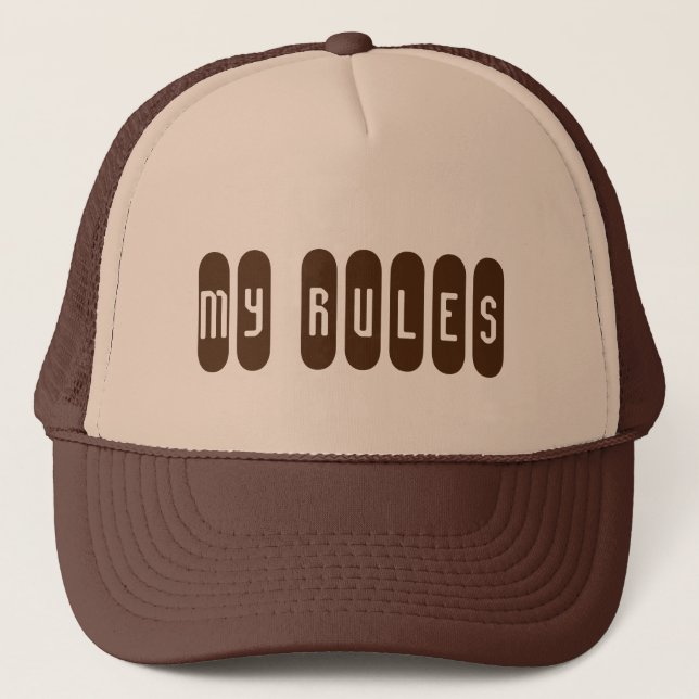 Sombreros y gorras de camionero de texto Personali (Anverso)