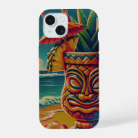 Sombrilla de bebida Tiki Tropical Vintage Fiesta L