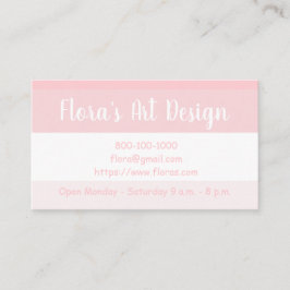 SOMBRILLAS DE COLOR ROSA Tarjeta de presentación