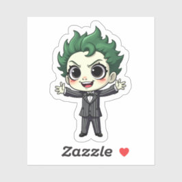 Sombrío pero háganlo Pegatina tropical