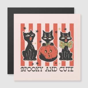 Sombrío y lindo - Gato negro y calabaza