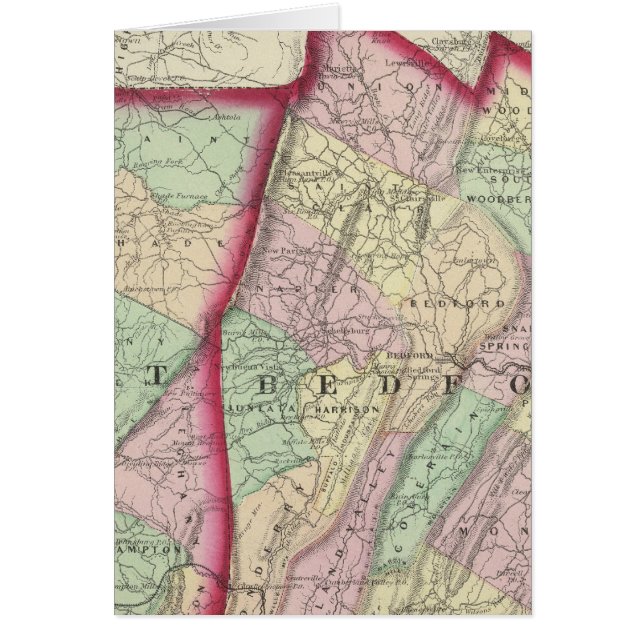 Somerset, Bedford, condados de Fulton (Frente)