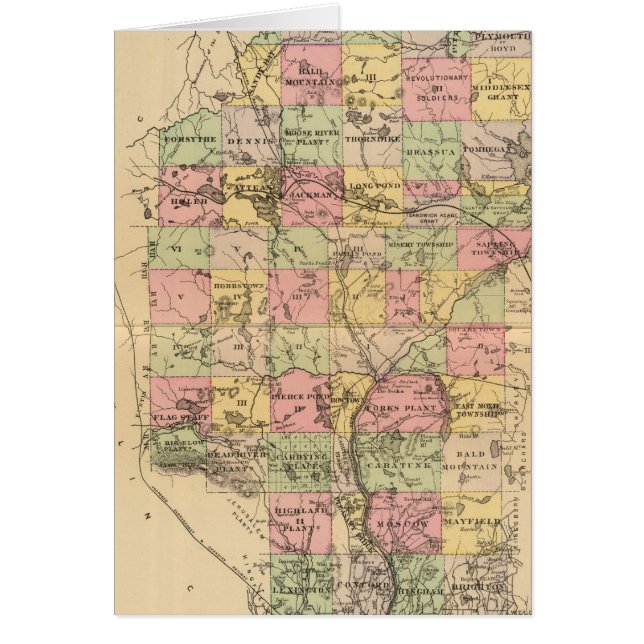 Somerset Co., Maine (Frente)