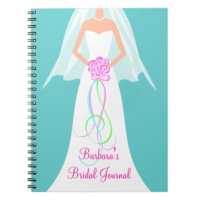SomethingBlue personalizó el cuaderno nupcial del (Frente)