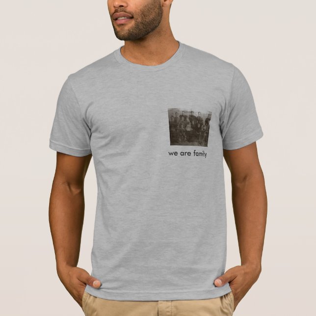somos camiseta de la familia (Anverso)