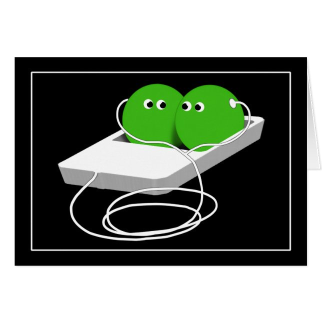 Somos Como Dos Peas En Un Pod (Anverso (Horizontal))