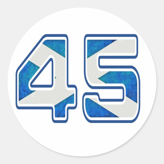 Somos El 45% Pegatina (Anverso)