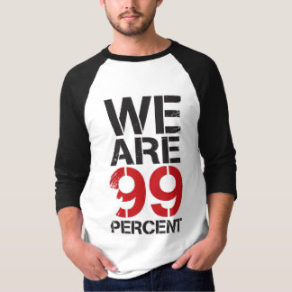 Somos el 99 por ciento ocupamos la camisa