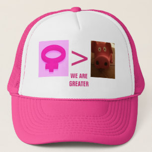 SOMOS MAYORES GORRAS DE ROSA Y BLANCO